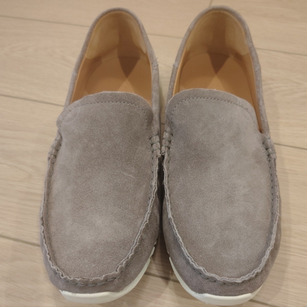 OluKai KA'A Men's Gray Suede‎ Loafer Slip On Shoes Size 11